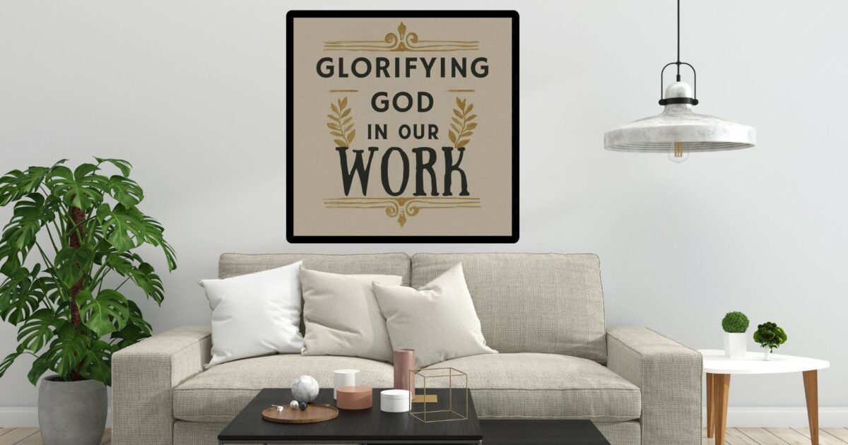 Cedarview | Glorifying God in Our Work